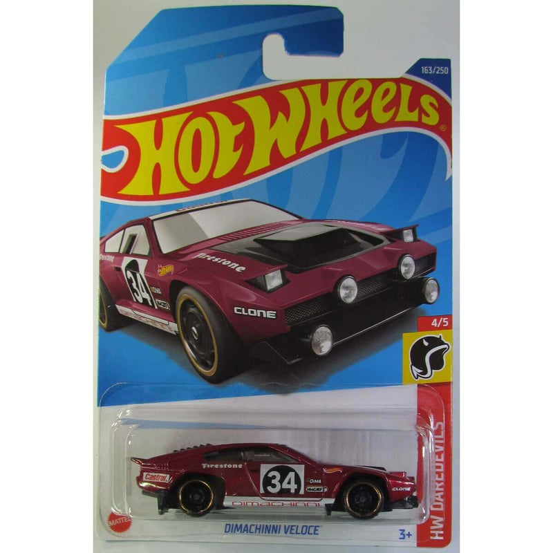 Hot Wheels 2022 Mainline HW Daredevils Series Cars (International Card)
