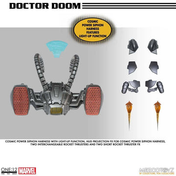 Mezco Toyz One:12 Collective Marvel Comics Fantastic Four Doctor Doom –  Maybang's Collectibles