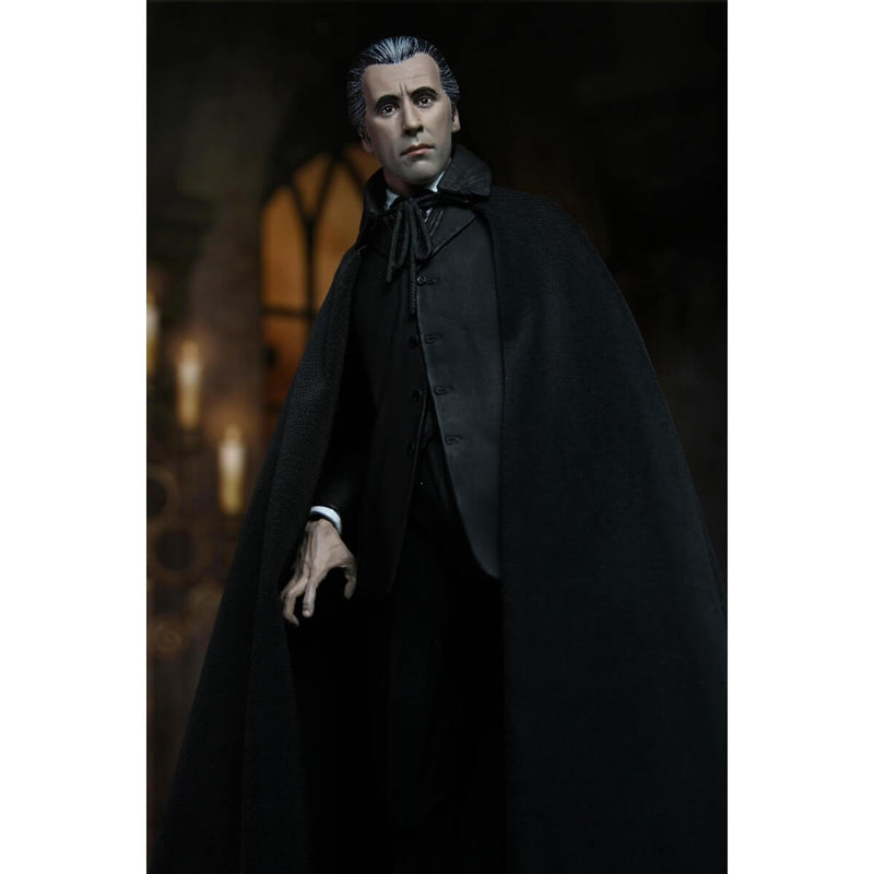 Ultimate Count Dracula - Hammer Films: Horror of Dracula (1958) 7" Scale Action Figure, unpackaged with cloak