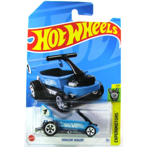 Hot Wheels 2023 Mainline Experimotors Series 1:64 Scale Diecast Cars (International Card), Draggin' Wagon