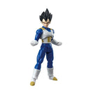 Vegeta Action figure of a character in blue and white outfit on a white background