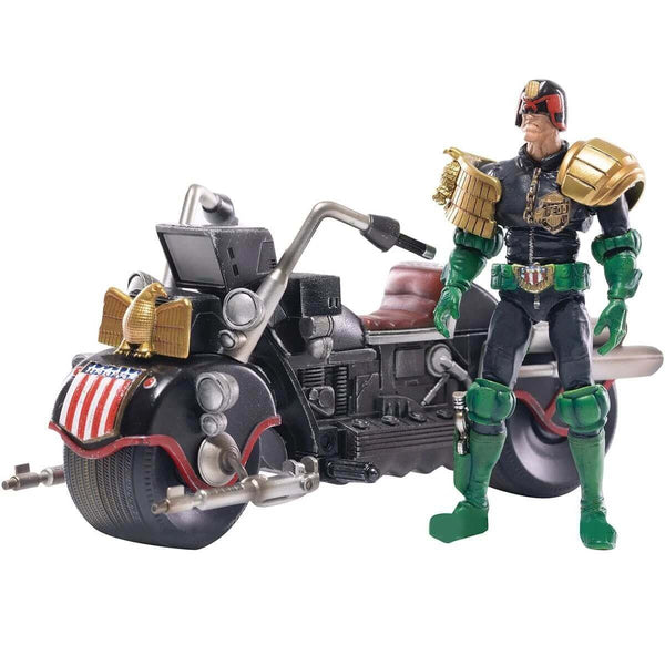 Judge Dredd and Lawmaster MK II Hiya Toys Action Figure Set - Previews Exclusive, unpackaged
