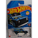 Hot Wheels Drift-Ender toy truck in packaging with blue and yellow design