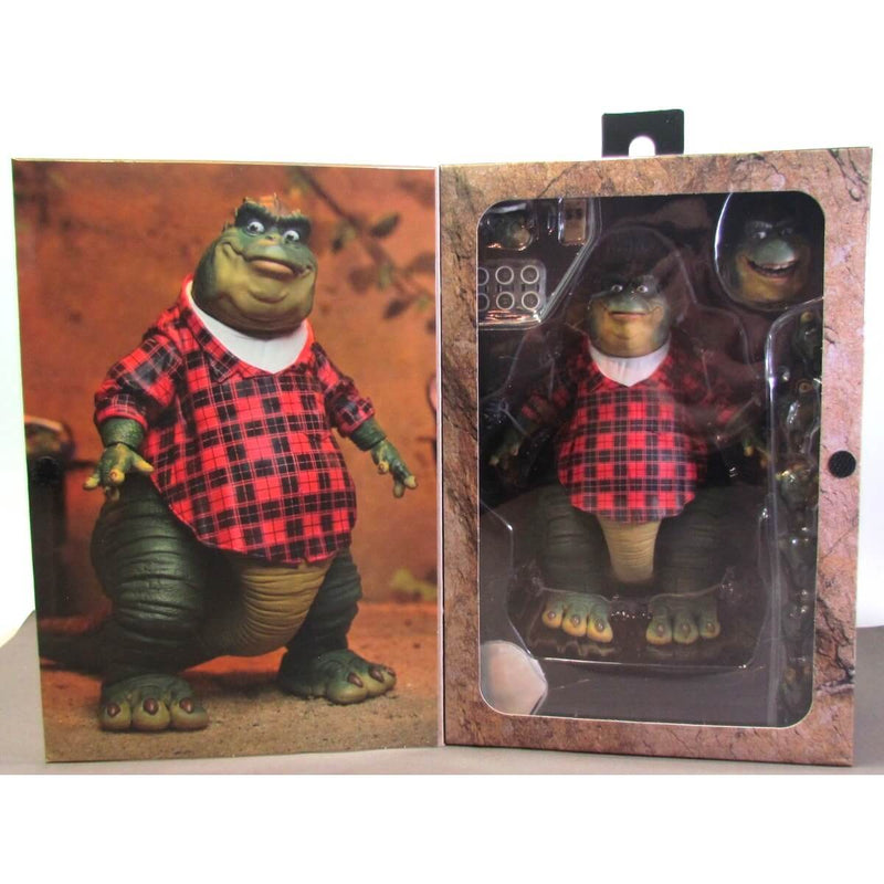 NECA Dinosaurs Ultimate Earl Sinclair 7-Inch Scale Action Figure, package with open flap