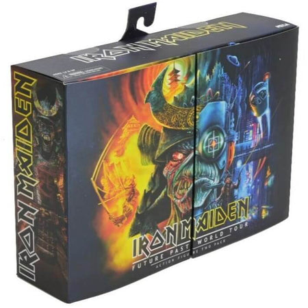 Iron Maiden Future Past World Tour Ultimate 2-Pack 7" Scale NECA Action Figures, packaged