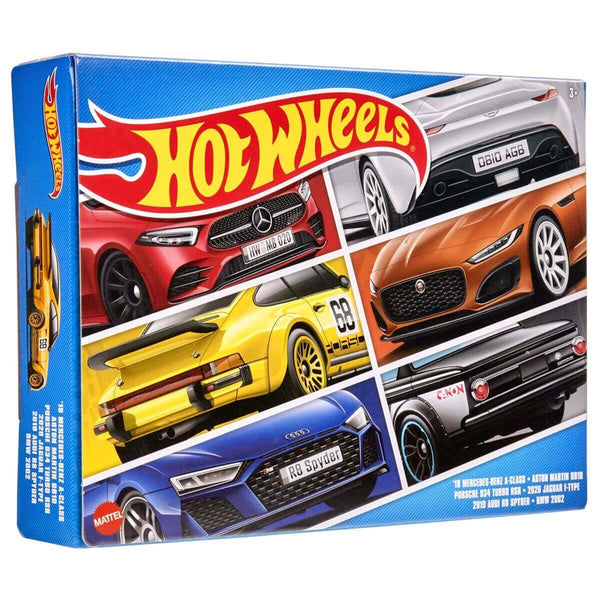 Hot Wheels 2023 European Car Culture Themed Vehicles 6-Pack, package front