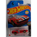 Hot Wheels toy car packaging with Ferrari 365 GTB4 on a white background