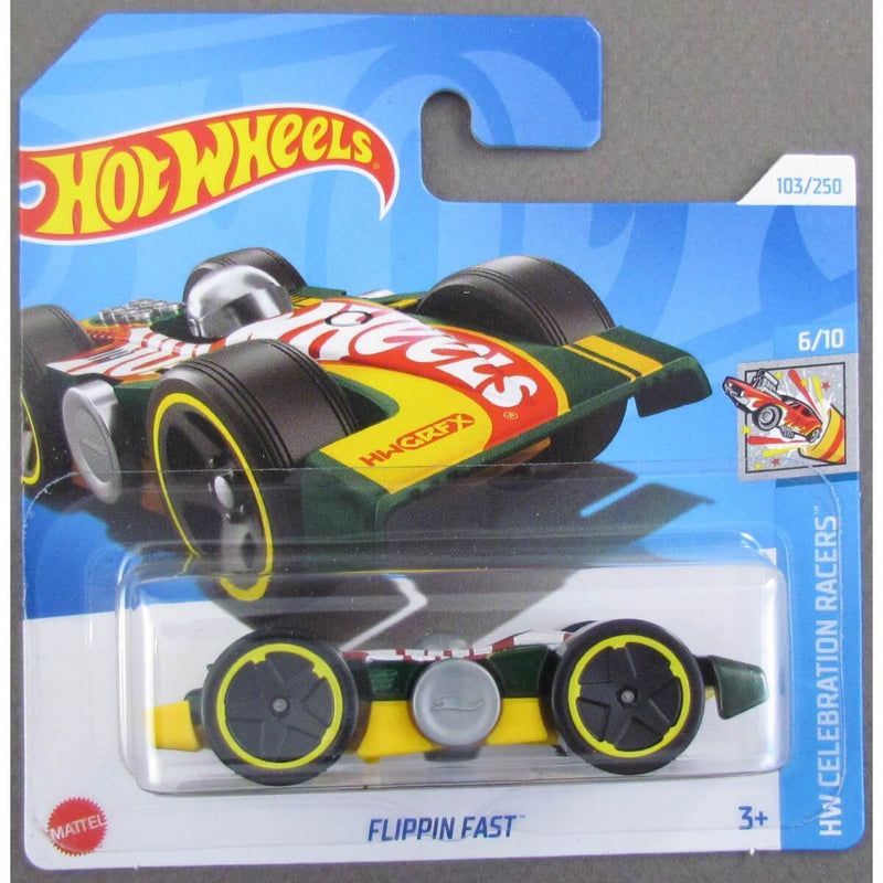 Hot Wheels 2024 Mainline HW Celebration Racers Series Cars (Short Card) flippin' fast