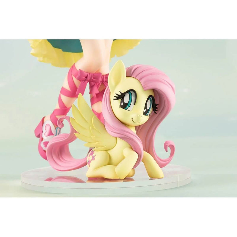 My Little Pony Fluttershy Bishoujo 1:7 Scale Statue - Kotobukiya, unpackaged pony closeup