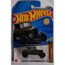Hot Wheels toy car in packaging with blue and red design