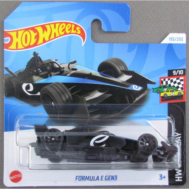 Hot Wheels 2024 Mainline HW Race Day Series Cars (Short Card) Formula E Gen3