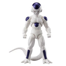 Action figure with white and purple design on a white background