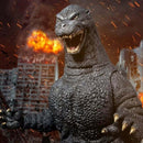 Ultimate Godzilla with Light and Sound 18" Mezco Toyz Mega-Scale Figure, unpackaged closeup of face with jaw open