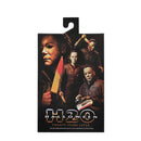 H20 Halloween action figure packaging with characters and knife on a white background