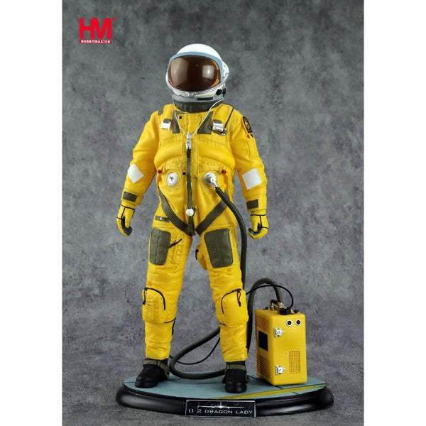 U-2 Dragon Lady Pilot 1/8 Scale Polyresin Statue - Hobby Master, front