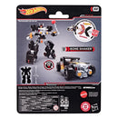Hot Wheels Bone Shaker toy action figure packaging with Transformers logo