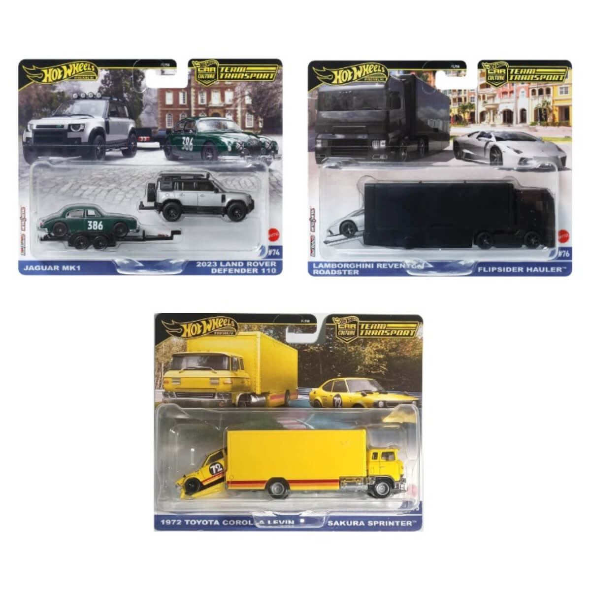 ホットウィール　HotWHeeLs team transport 10台セット Hot Wheels 2025 Team Transport (Mix 1)