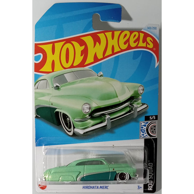 Hot Wheels 2024 Mainline Rod Squad Series 1:64 Scale Diecast Cars (International Card) Hirohata Merc