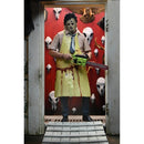 Leatherface (Texas Chainsaw 50th) Ultimate 7" Scale NECA Action Figure, unpackaged holding chainsaw