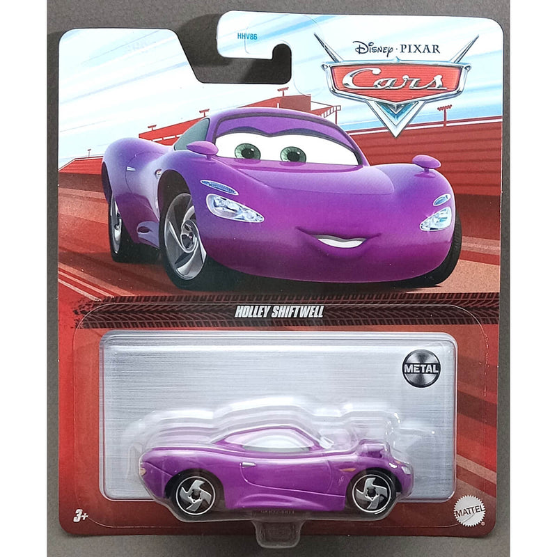 Disney Pixar Cars 2023 Character Cars (Mix 10) 1:55 Scale Diecast Vehicles, Holley Shiftwell GKB32