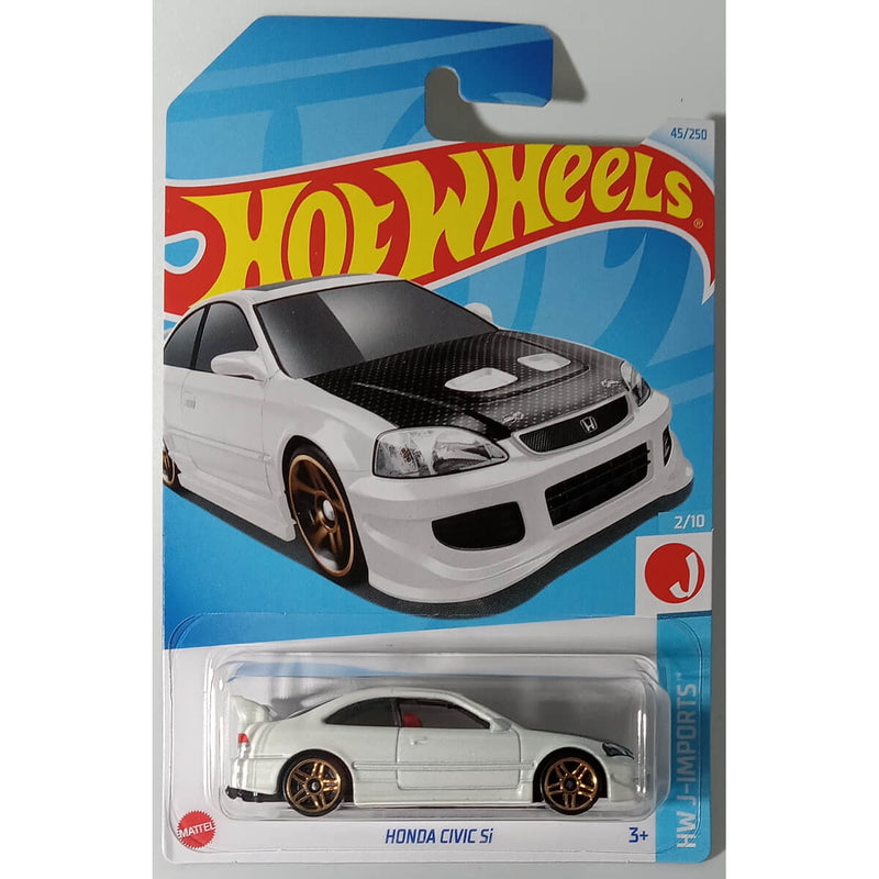 Hot Wheels 2024 Mainline HW J-Imports Series 1:64 Scale Diecast Cars (International Card) honda civic Si