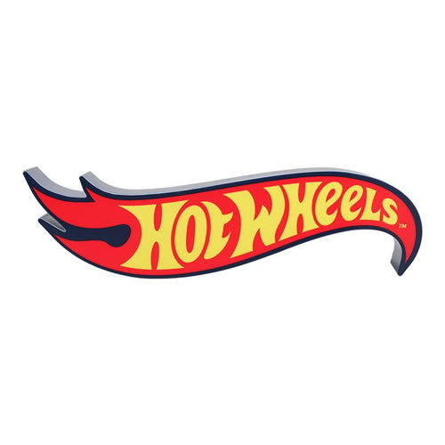 Hot Wheels Flamed Shaped Logo Light