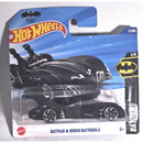 Hot Wheels Batman & Robin Batmobile toy car in packaging