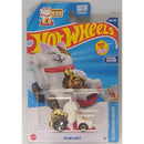 Hot Wheels Feline Lucky cat-themed toy car in packaging