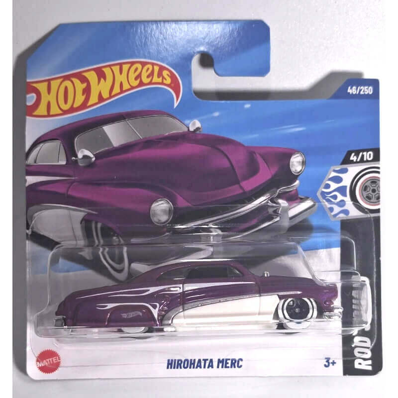 Hot Wheels Hirohata Merc toy car in packaging