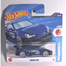 Hot Wheels Subaru BRZ toy car in packaging on a white background