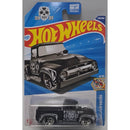 Hot Wheels toy car in packaging with visible 2025 branding Ford Truck 