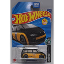 Hot Wheels toy car in packaging with blue and red design