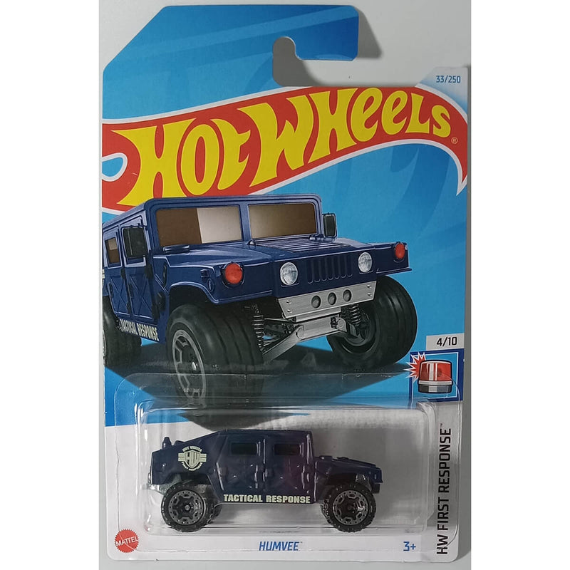 Hot Wheels 2024 Mainline HW First Response Series 1:64 Scale Diecast Cars (International Card) Humvee