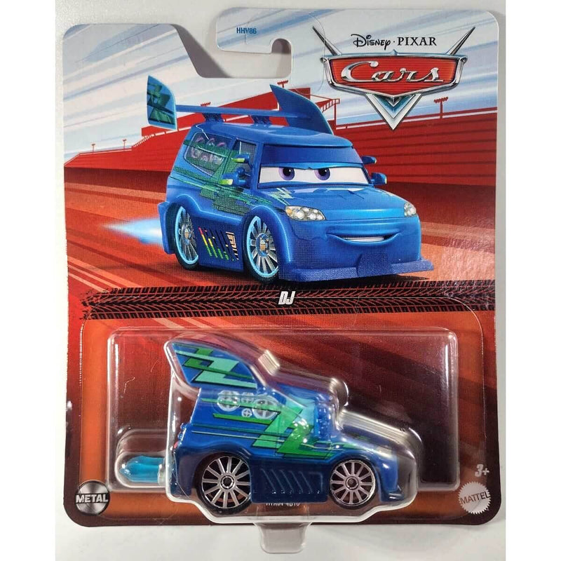 Pixar Cars Character Cars 2024 (Cars Movie) 1:55 Scale Diecast Cars, DJ