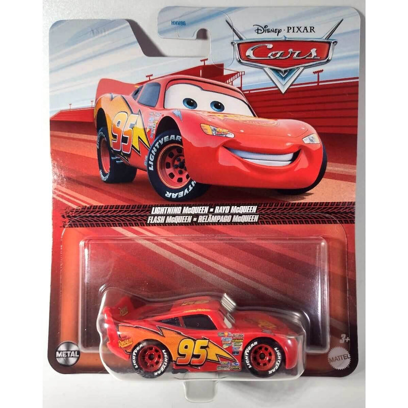 Pixar Cars Character Cars 2024 (Cars Movie) 1:55 Scale Diecast Cars, Lightning McQueen