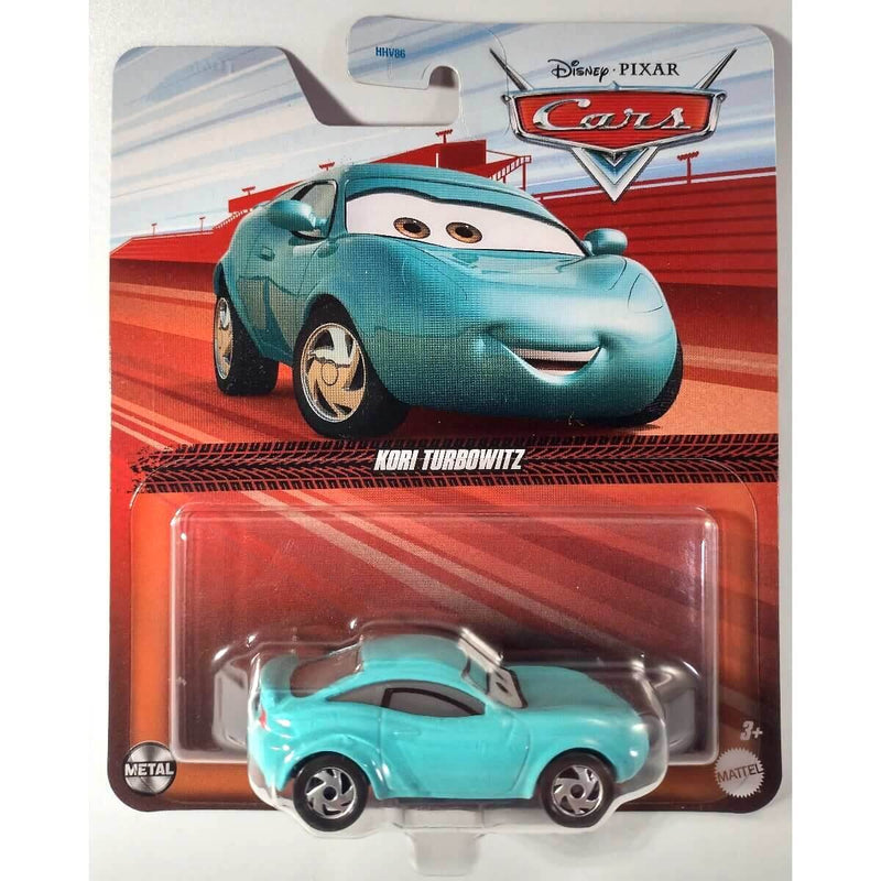 Pixar Cars Character Cars 2024 (Cars Movie) 1:55 Scale Diecast Cars, Kori Turbowitz