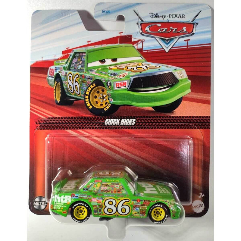 Pixar Cars Character Cars 2024 (Cars Movie) 1:55 Scale Diecast Cars, Chick Hicks