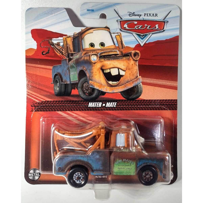 Pixar Cars Character Cars 2024 (Cars Movie) 1:55 Scale Diecast Cars, Mater