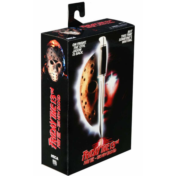 Friday the 13th Jason New Blood Part 7 Ultimate NECA 7-Inch Action Figure window packaging