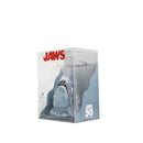 Jaws figurine packaging with shark design and 'Jaws' branding on a white background
