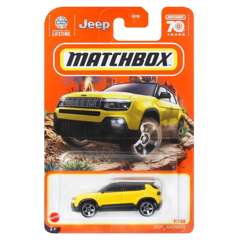 Jeep Avenger, Matchbox 2023 Mainline Cars