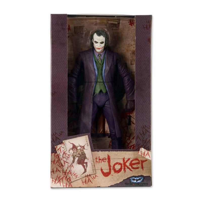 The Joker - Dark Knight 1/4 Scale 18" NECA Action Figure (Heath Ledger), packaging front