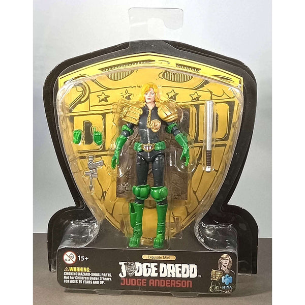 Hiya Toys Judge Dredd Judge Anderson 1:18 Exquisite Action Figure, Previews Exclusive Package Picture