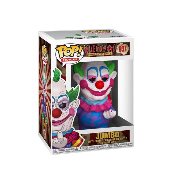 Killer Klowns from Outer Space Jumbo Funko Pop! Vinyl Figure #931, packaged