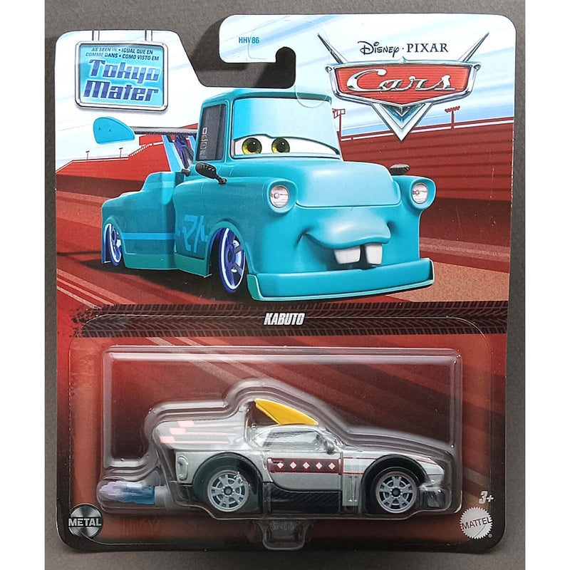 Disney Pixar Cars 2023 Character Cars (Mix 10) 1:55 Scale Diecast Vehicles, Kabuto "Tokyo Mater" HKY56