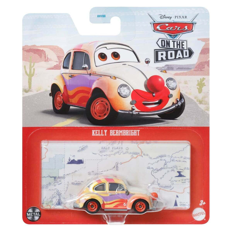 Pixar Cars Character Cars (Mix 7) 1:55 Scale Diecast Vehicles, Kelly Beambright