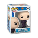 Funko Pop! vinyl figure packaging of Lex Luthor with Superman logo and branding