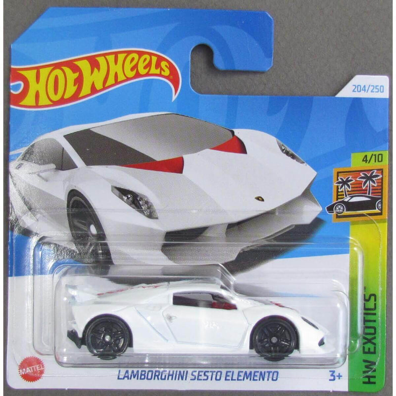 Hot Wheels 2024 Mainline HW Exotics Series Cars (Short Card) Lamborghini Sesto Elemento 