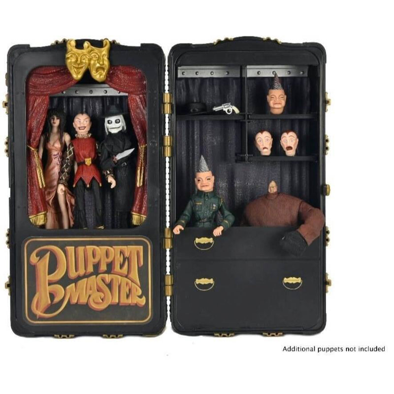 Puppet Master Leech Woman and Toulon's Puppet Case 2-Pack 7 Inch Scale Action Figure, Leech Woman standing pose, Case with puppets inside