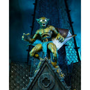 NECA Gargoyles Ultimate Lexington 7-Inch Scale Action Figure, unpackaged on roof diorama